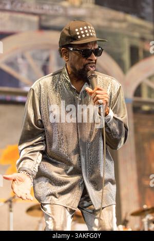 5. Mai 2017: New Orleans, Lousiana, USA S - WILLIAM BELL während des New Orleans Jazz & Heritage Festivals in New Orleans, Louisiana (Kreditbild: © Daniel DeSlover via ZUMA Wire) Stockfoto