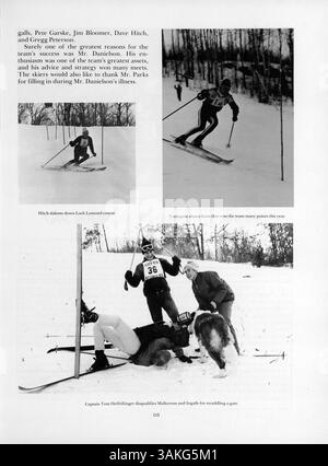 Die Ausgabe 1966 des „Call O' Pan“ Blake Yearbook dokumentiert die akademischen und außerschulischen Höhepunkte des Jahres 1965-1966 der Blake School, darunter Sport, Studentenleben und Leistungen der Fakultät. Stockfoto
