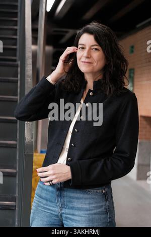 Der argentinische Designer Samanta Schweblin hielt die Sitzung der Retratos in Madrid 10 de März 2025 Spanien mit: Der argentinische Designer Samanta Schweblin hielt die Sitzung der Retratos in Madrid 10 de März 2025 Spanien wo: Madrid, Spanien Wann: 10 Mär 2025 Credit: Oscar Gonzalez/WENN Stockfoto