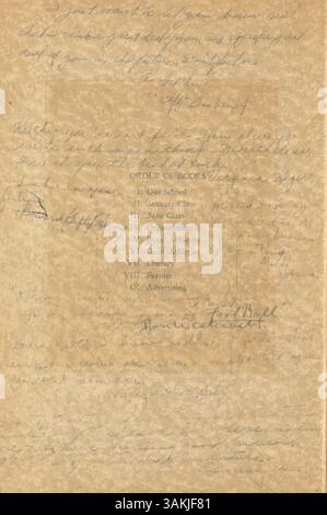 Dieses Polaris-Jahrbuch 1924 der North High School erfasst die wichtigsten Schüler, Lehrer und Veranstaltungen des Schuljahres 1923-1924 und beleuchtet die Geschichte der afroamerikanischen Bevölkerung. Stockfoto
