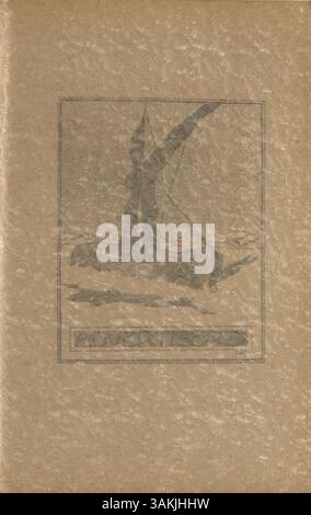 Dieses Jahrbuch dokumentiert das Leben und die Aktivitäten von Schülern und Lehrern an der North High School im akademischen Jahr 1923-1924. Stockfoto