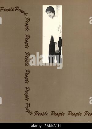 Das Jahrbuch „Talons“ von der Cooper High School in Robbinsdale 1980 dokumentiert die Schüler, Lehrkräfte, Schulvereine, Sportmannschaften und Veranstaltungen des Schuljahres 1979-1980. Stockfoto