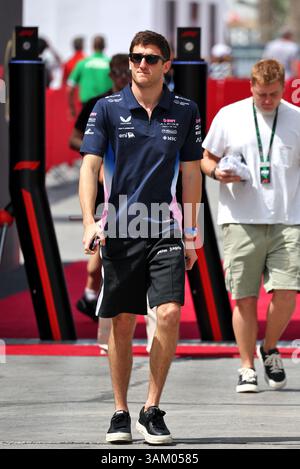 Sakhir, Bahrain. April 2025. Jack Doohan (aus) Alpine F1 Team. 13.04.2025. Formel-1-Weltmeisterschaft, Rd 4, Grand Prix Von Bahrain, Sakhir, Bahrain, Wettkampftag. Quelle: James Moy/Alamy Live News Stockfoto