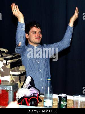 22. Februar 2014 - Kopenhagen, Dänemark - Elijah Wood DJing in einem Club am 22. Februar 2014 in Kopenhagen, Dänemark (Bild: © Famous/Ace Pictures/ZUMAPRESS.com) Stockfoto