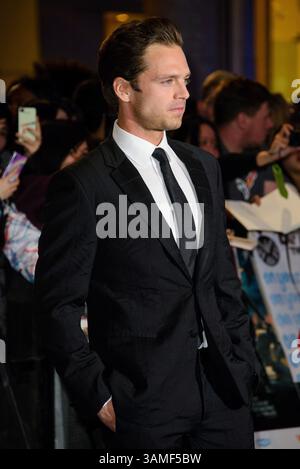 20. März 2014 – London, England – Sebastian Stan kommt am 20. März 2014 zur britischen Premiere von „Captain America: The Winter Soldier“ in Westfield in London (Credit Image: © Famous/Ace Pictures/ZUMAPRESS.com) Stockfoto
