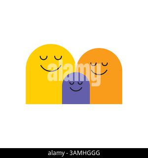 Illustrations-Cartoon-Animation Avatar Stock Vektor