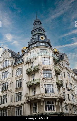 Wohnhaus Palais des Beaux Arts, Wien, Österreich Stockfoto