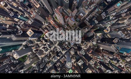 Panorama von Manhattan, New York, USA Stockfoto