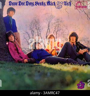 Dave Dee, Dozy, Beaky, Mick & Tich – If No-One Sang – Vintage-Vinyl-Cover Stockfoto