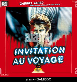 Gabriel Yared - Invitation au voyage - Vintage Vinyl-Cover Stockfoto