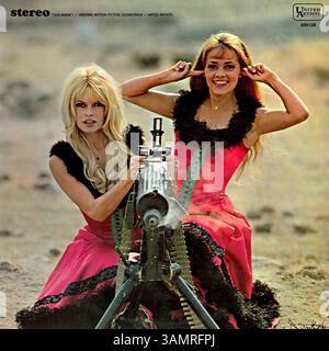 Georges Delerue - Viva Maria - Vintage-Plattencover Stockfoto