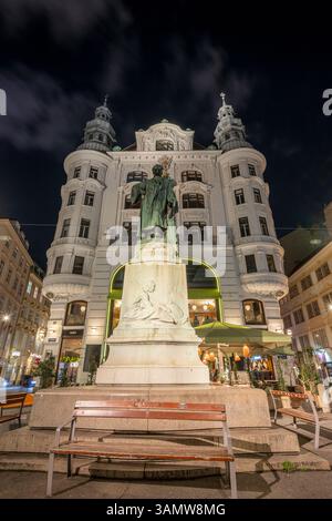 Lugeck Square, Wien, Österreich Stockfoto