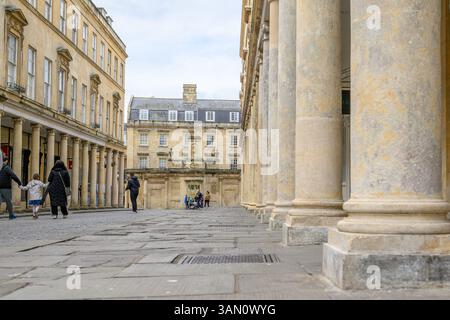 Bath City in Somerset, Großbritannien Stockfoto