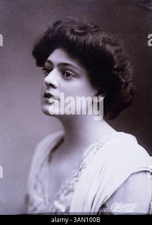 Juni 1900: Ethel Barrymore, Schauspielerin, Portrait, 1908 (Foto: © Glasshouse/ZUMAPRESS.com) Stockfoto