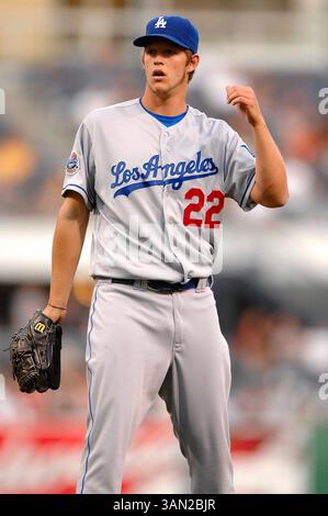 7. April 2010: Clayton Kershaw #22 beim Spiel Pittsburgh Pirates vs Los Angeles Dodgers im PNC Field in Pittsburgh. Fotograf Jason Pohuski/Cal Sport Media (Foto: © Jason Pohuski/Cal Sport Media/ZUMApress.com) Stockfoto
