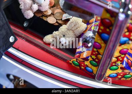 Stecken in einem 2p-Spiel fest Stockfoto