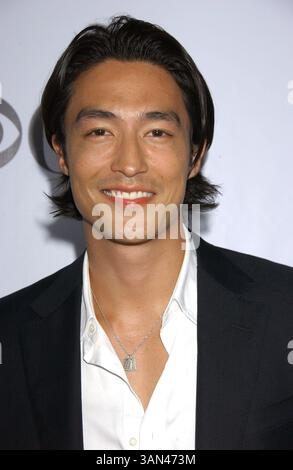 August 2009 - Los Angeles, Kalifornien, USA - Schauspieler DANIEL HENNEY bei der CBS, Showtime, CW Summer TCA Party 2009 in der Huntington Library, Pasadena, CA (Bild: ZUMApress.com) Stockfoto