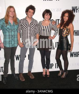 29. September 2009 - Los Angeles, Kalifornien, USA - Band: THE ETTES bei der Los Angeles Premiere für „Whip IT“ im Grauman's Chinese Theater, Hollywood (Bild: ZUMApress.com) Stockfoto