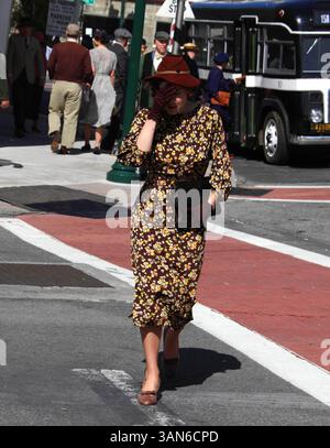 29. April 2010 - New York, New York, USA - K64973JBB.KATE WINSLET.Drehfilm ''Mildred Pierce''' in Peekskill New York .so aussehen wie Film in Los Angeles 04-29-2010. 2010.(Bild: © John Barrett/Globe Photos/ZUMApress.com) Stockfoto