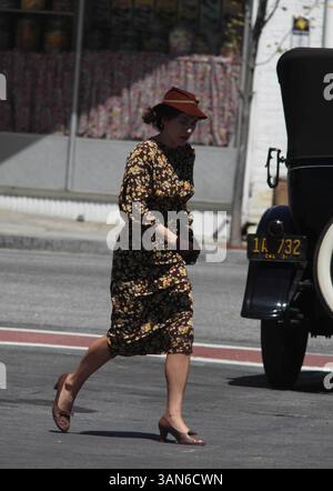 29. April 2010 - New York, New York, USA - K64973JBB.KATE WINSLET.Drehfilm ''Mildred Pierce''' in Peekskill New York .so aussehen wie Film in Los Angeles 04-29-2010. 2010.(Bild: © John Barrett/Globe Photos/ZUMApress.com) Stockfoto