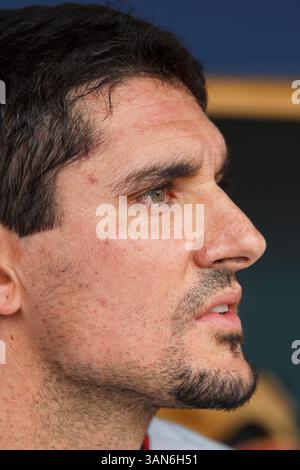 29. April 2010: Carl Pavano (48) der Minnesota Twins während des MLB-Baseballspiels zwischen den Minnesota Twins und Detroit Tigers im Comerica Park in Detroit, Michigan. (Bild: © Rick Osentoski/Cal Sport Media/ZUMApress.com) Stockfoto