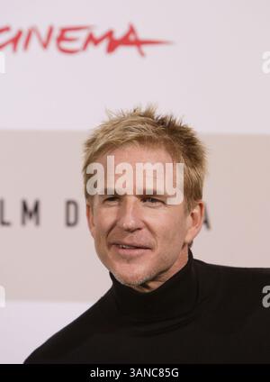 26. Oktober 2008 - Rom, Rom, Italien - Schauspieler MATTHEW MODINE während des Fotoaufrufs „der Garten Eden“ beim Internationalen Filmfestival von Rom 2008. (Kreditbild: © Evandro Inetti/ZUMA Press) EINSCHRÄNKUNGEN: * Italy Rights OUT * Stockfoto