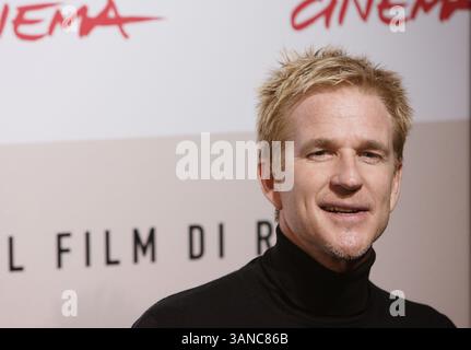 26. Oktober 2008 - Rom, Rom, Italien - Schauspieler MATTHEW MODINE während des Fotoaufrufs „der Garten Eden“ beim Internationalen Filmfestival von Rom 2008. (Kreditbild: © Evandro Inetti/ZUMA Press) EINSCHRÄNKUNGEN: * Italy Rights OUT * Stockfoto