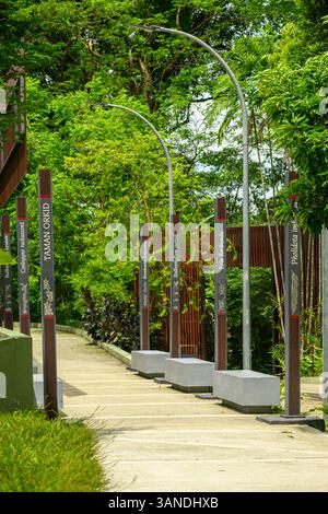 Kuala Lumpur Orchid Garden, Kuala Lumpur, Malaysia Stockfoto