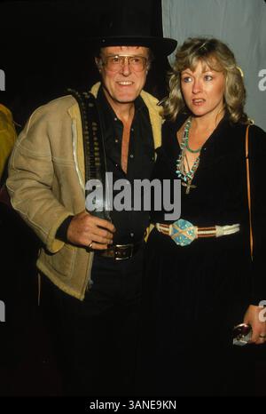 Dezember 1982 - ROBERT CULP mit Frau CANDACE FAULKNER 1982.ROBERTCULPRETRO.Phot von Phil Roach- - Photos, inc...# 12192(Credit Image: © Globe Photos/ZUMApress.com) Stockfoto