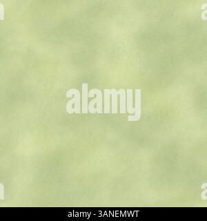 Abstrakter olivfarbener Hintergrund. Nahtloses Aquarellmuster. Handgezeichneter, unscharfer grüner Hintergrund. Endlos wiederkehrendes Ornament für Sommer, Frühling, mich Stockfoto