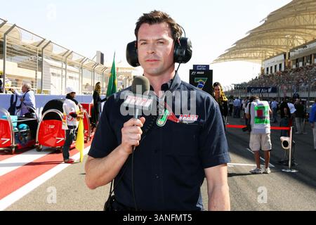 März 2010 - Sakhir, Bahrain - Westbury Gillett, Speed TV...Formel-1-Weltmeisterschaft, Rd 1, Bahrain Grand Prix, Renntag, Bahrain International Circuit. (Vermerk: © Sutton Motorsports/ZUMApress.com) Stockfoto