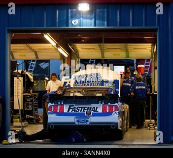 Joliet, IL - 03. Juni 2011: Carl Edwards (60) während des Trainings für das STP 300 Rennen auf dem Chicagoland Speedway in Joliet, IL. (Kreditbild: © ASP/Cal Sport Media/ZUMAPRESS.com) Stockfoto