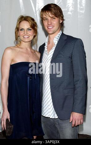 17. Mai 2007: Jennifer Morrison und die Verlobte Jesse Spencer aus der Sendung „House“ posieren am 17. Mai 2007 auf der Fox 2007 Programming Presentation auf dem Wollman Rink im Central Park in New York. .. PATRICK- K53053PAT(Bild: © Globe Photos/ZUMAPRESS.com) Stockfoto