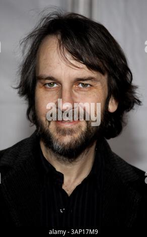 HOLLYWOOD, KALIFORNIEN - 7. DEZEMBER 2009: Peter Jackson bei der Premiere von „The Lovely Bones“ in Los Angeles am 7. Dezember 2009 im Grauman's Chinese Theater in Hollywood, USA. Stockfoto
