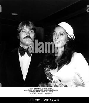 JANUAR 2011 - A1819: 19. JÄHRLICHER THALIAN BALL. IM CENTURY PLAZA HOTEL IN LOS ANGELES. DORIS DAY SOHN TERRY MELCHER. (Kreditbild: © Globe Photos/ZUMAPRESS.com) Stockfoto