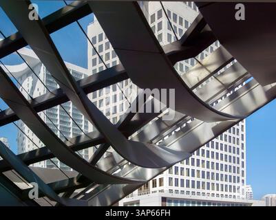 Moderne Gebäudedetails Stockfoto