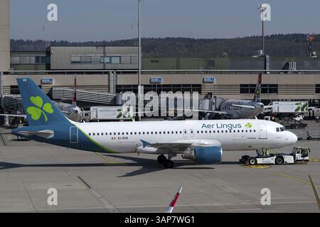 Aer Lingus Aircraft, EI-DVK, Airbus A320-200 Stockfoto