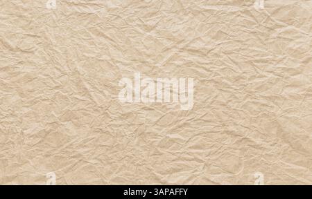 Designelement für den Hintergrund des zerknitterten Geschenkpapiers Stockfoto