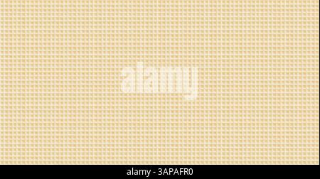 Einheitliches gebackenes Waffelmuster Stockfoto