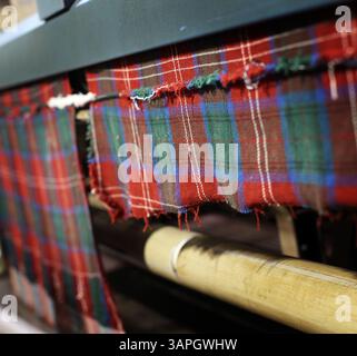 18. Juli 2011: Faribault, MN, USA – die Cousins Paul und Chuck Mooty haben die Faribault Woolen Mill in Faribault, Minnesota, gekauft, die 2009 geschlossen wurde, und planen die Wiedereröffnung. (Bild: © Renee Jones Schneider/Minneapolis Star Tribune/MCT/ZUMAPRESS.com) Stockfoto