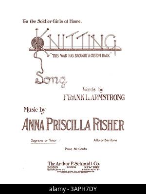 Anna Risher Das Cover-Design für „To the Soldier Girls at Home“ zeigt einfache ...