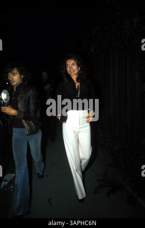 Januar 2011 - M2260.1974. TONY GRYLLA/JACQUELINE KENNEDY ONASSIS(Bild: © Globe Photos/ZUMAPRESS.com) Stockfoto