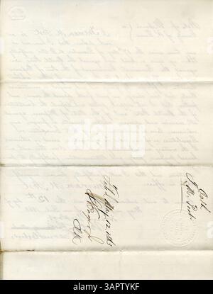 Truman M. Post aus St. Louis, Missouri, schwört der Regierung der Vereinigten Staaten und des Staates Missouri einen Treueid. Stockfoto