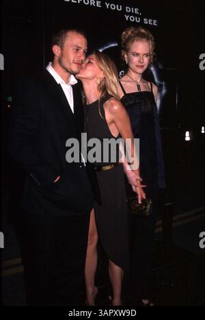 Januar 2011 - 10/9/02 LOS ANGELES. PREMIERE IM BRUIN THEATRE. PHIL ROACH/ INC/ I7069PR.Â ©2002..HEATH LEDGER, NAOMI WATTS UND NICOLE KIDMAN(Kreditbild: © Globe Photos/ZUMAPRESS.com) Stockfoto