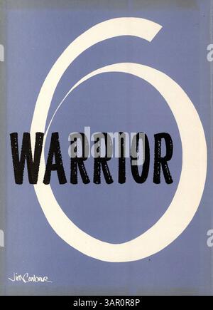 Das Jahrbuch „Warrior“ 1960 der Hopkins High School zeigt Schüler, Lehrer, Leichtathletik, Clubs und große Veranstaltungen aus dem Schuljahr 1959-1960. Stockfoto