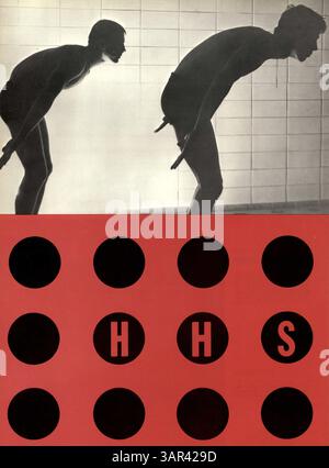 Die Ausgabe 1960 des Jahrbuchs „Warrior“ der Hopkins High School enthält Fotos und Erinnerungen von Schülern, Lehrern und Veranstaltungen des akademischen Jahres 1959-1960. Stockfoto