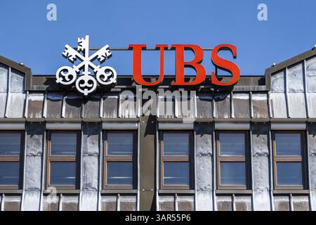 Symbol Foto UBS Bank Stockfoto