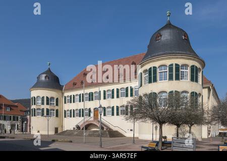 Schloss Bergzabern, Bad Bergzabern, Deutsche Weinstraße, auch südliche Weinstraße, Südpfalz, Pfalz, Rheinland-Pfalz, Deutschland, Europa Stockfoto