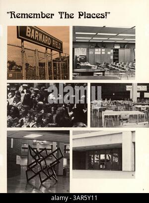 Dieses 1979 South High Yearbook, 1979 Tiger, fasst die wichtigsten Ereignisse, Schüler, Lehrer, Leichtathletik und Clubs des Schuljahres 1978-1979 zusammen. Sie dokumentiert die Aktivitäten und Leistungen der Schule und bietet Einblick in die Erfahrungen der Schüler und die Schulgemeinschaft. Stockfoto