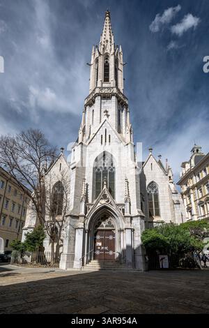 Lutherische Kirche, Triest, Friaul-Julisch Venetien, Italien Stockfoto